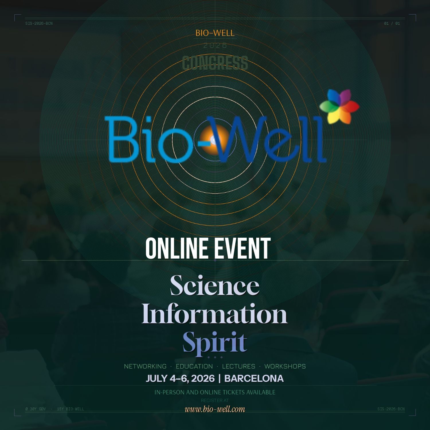 SIS Congress Ticket (online access) - Science, Information, Spirit 2026