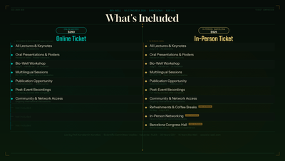 SIS Congress Ticket (in person in Barcelona) - Science, Information, Spirit 2026